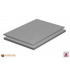 Koop direct de bijpassende PP-S platen grijs 2x1meter (moeilijk ontvlambaar)