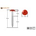 Vorschaubild De kopschroeven in Carmine Red zijn goedgekeurd voor geventileerde bekledingssystemen met Trespa® Meteon® FR