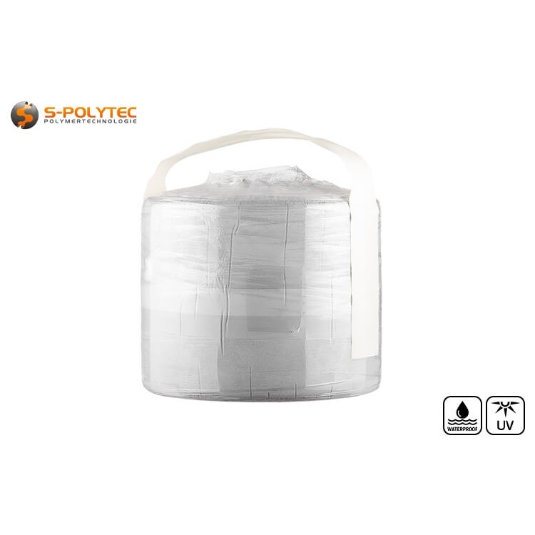 De rode EPDM-afdichtingstape met een rollengte van 10m is verkrijgbaar in breedtes van 150mm of 300mm