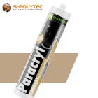 Paracryl Parket Donker Beige 310ml - Parketacryl voor houten vloeren, bijvoorbeeld grenen, kastanje, kersen, walnoot en nog veel meer