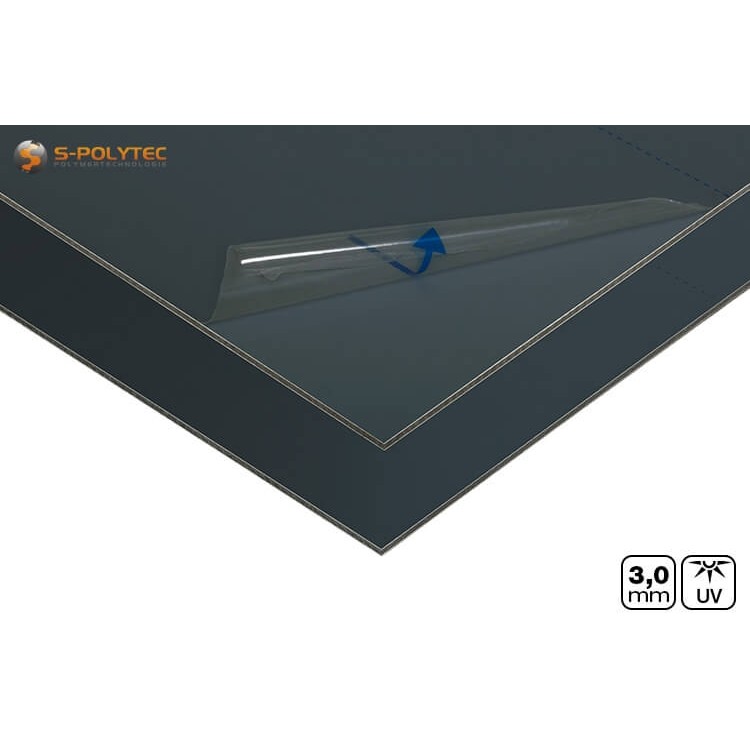 Aluminiumcomposietpanelen met eenzijdig mat / glanzend oppervlak