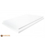 Koop direct de bijpassende PTFE platen wit 2x1 meter