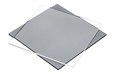 Koop weerbestendige Polycarbonaat platen online op maat gesneden - getint of transparant van S-Polytec