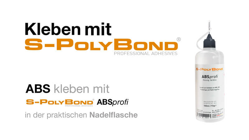 ondersteboven Logisch identificatie S-Polybond ABSprofi – speciaal lijm voor ABS | S-Polybond