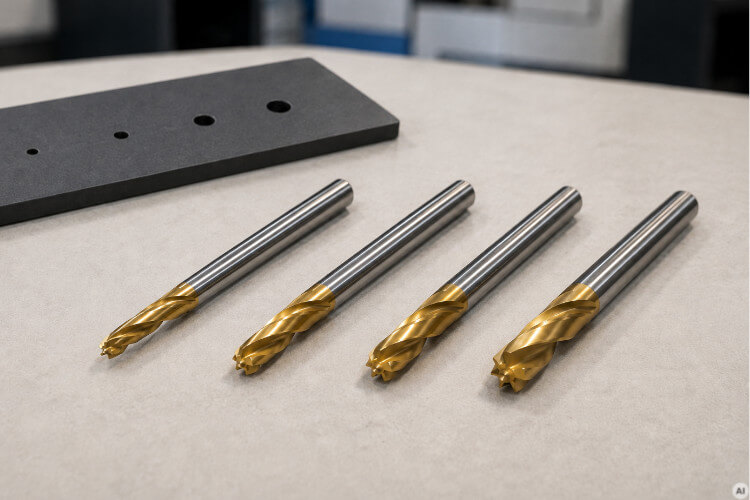 S-Polytec VHM-HPL-boren in verschillende diameters voor vaste punten en glijpunten